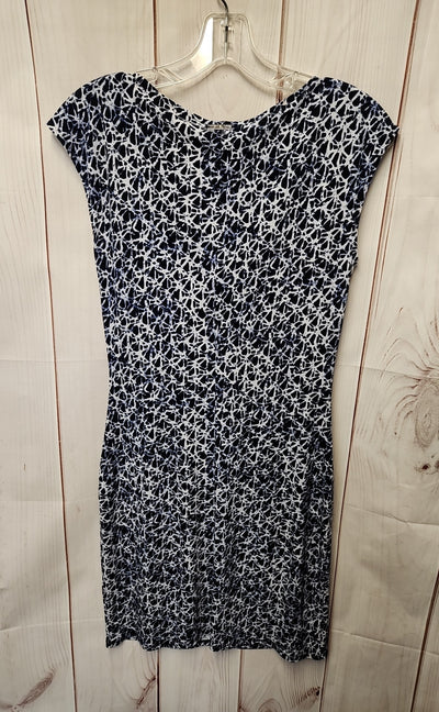Michael Kors Women's Size XS Navy & White Dress