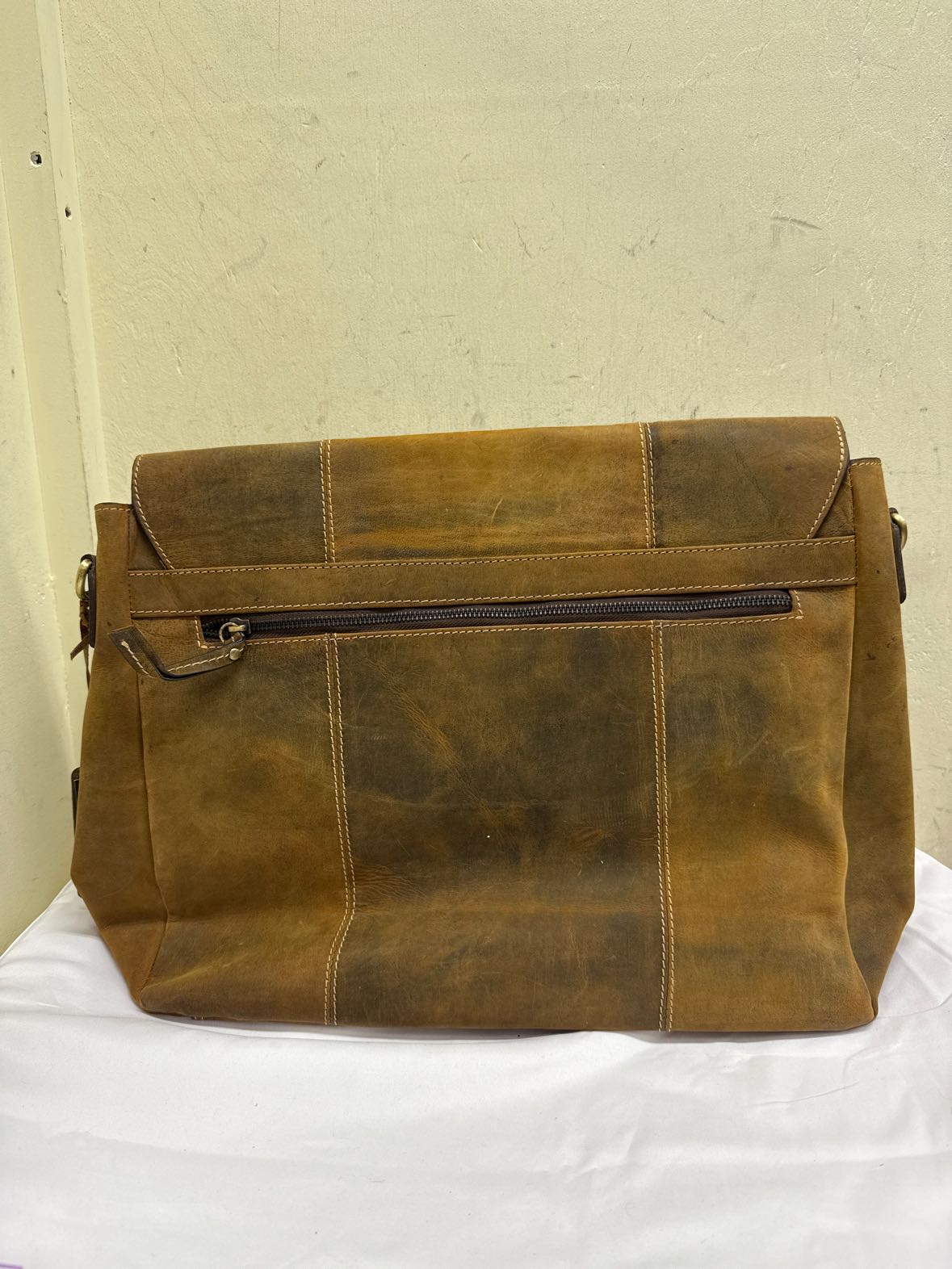 NWT Viceroy Brown Leather Briefcase