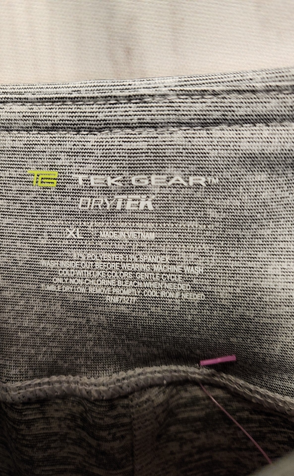 NWT Tek Gear Women's Size XL Gray Leggings