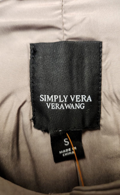Simply Vera Women's Size S Brown Jacket