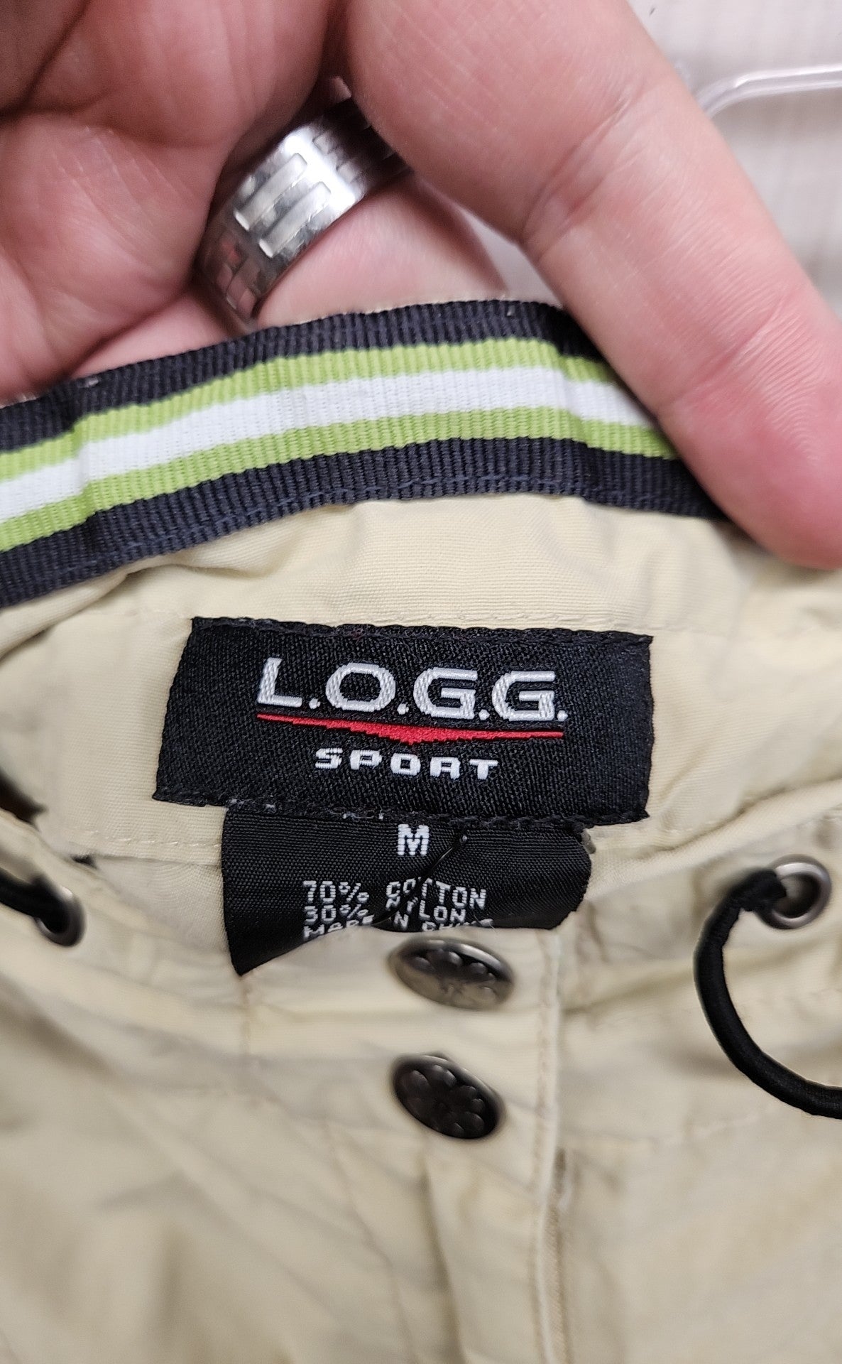 Logg Women's Size M Beige Shorts