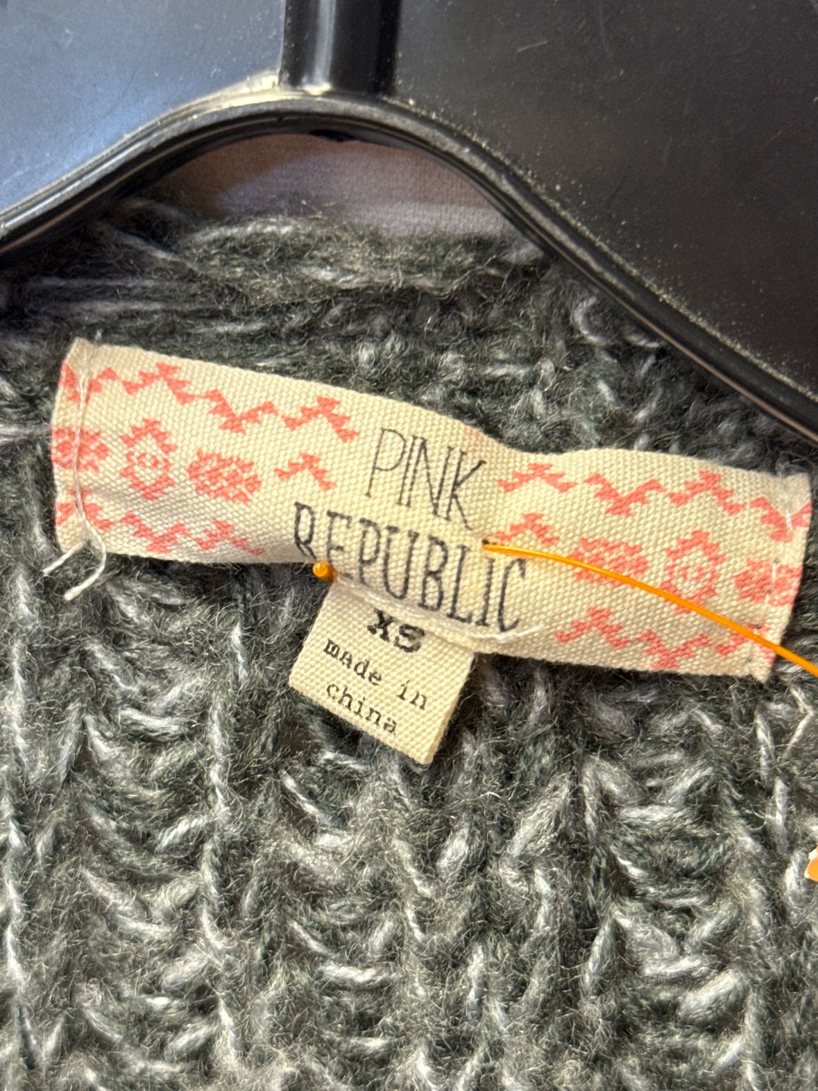 Pink Republic Women's Size XS Gray Cardigan