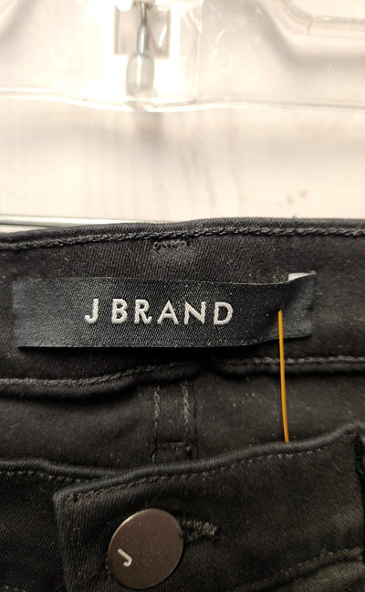J Brand Women's Size 29 (7-8) Black Slim Boot Leg Pants
