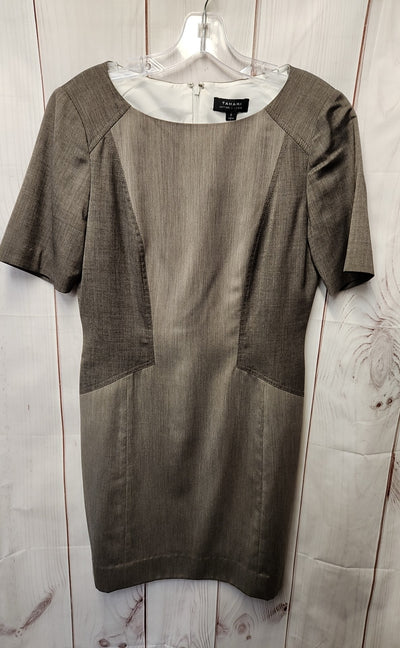 Tahari Women's Size 6 Gray Dress