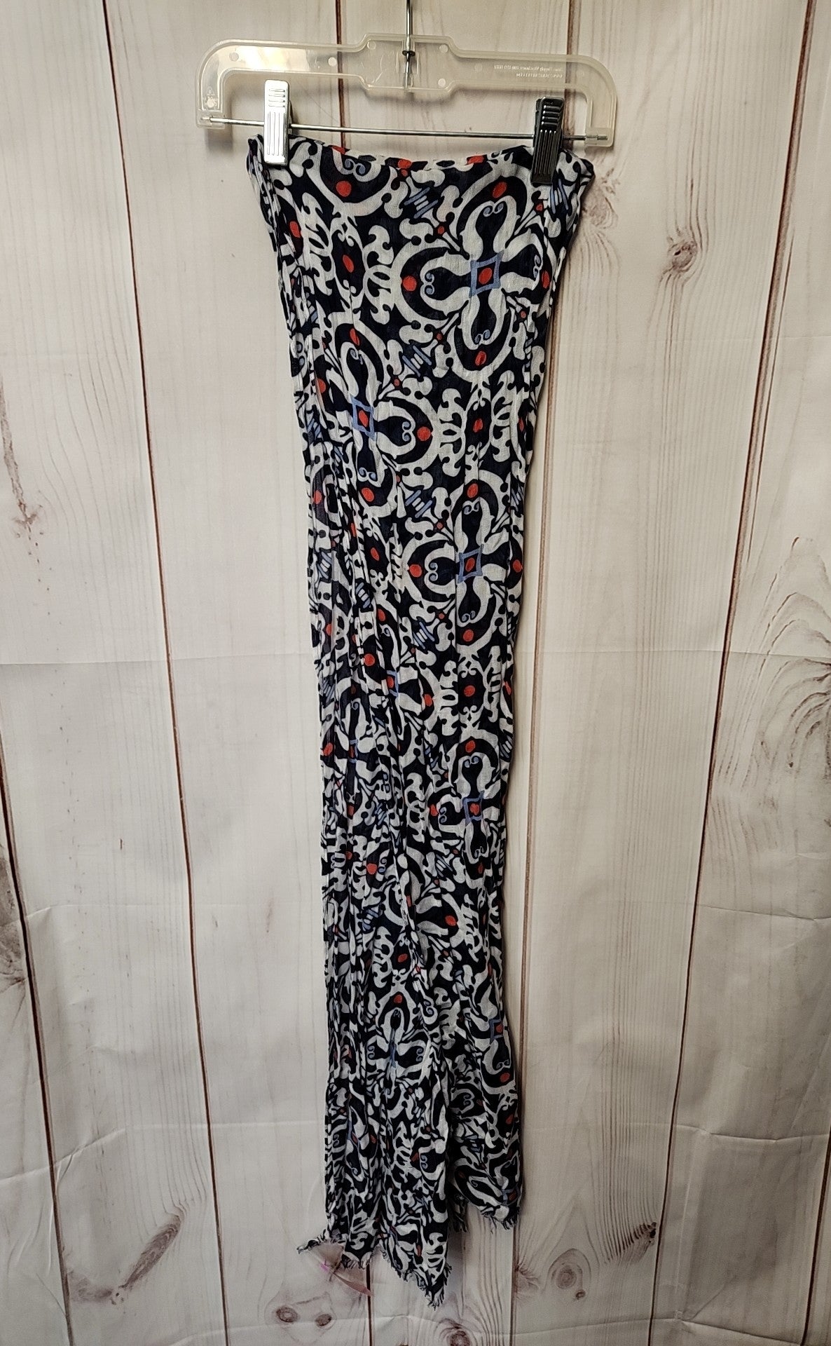 Blue & White Dress Scarf