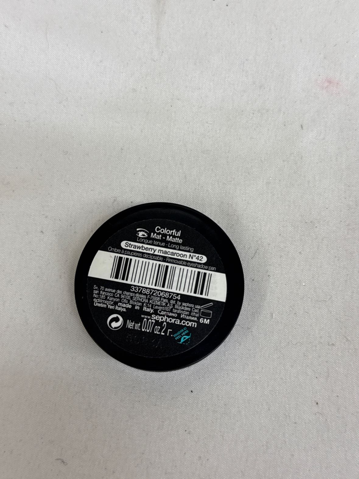 Sephora Strawberry Macaroon Eyeshadow Cosmetic