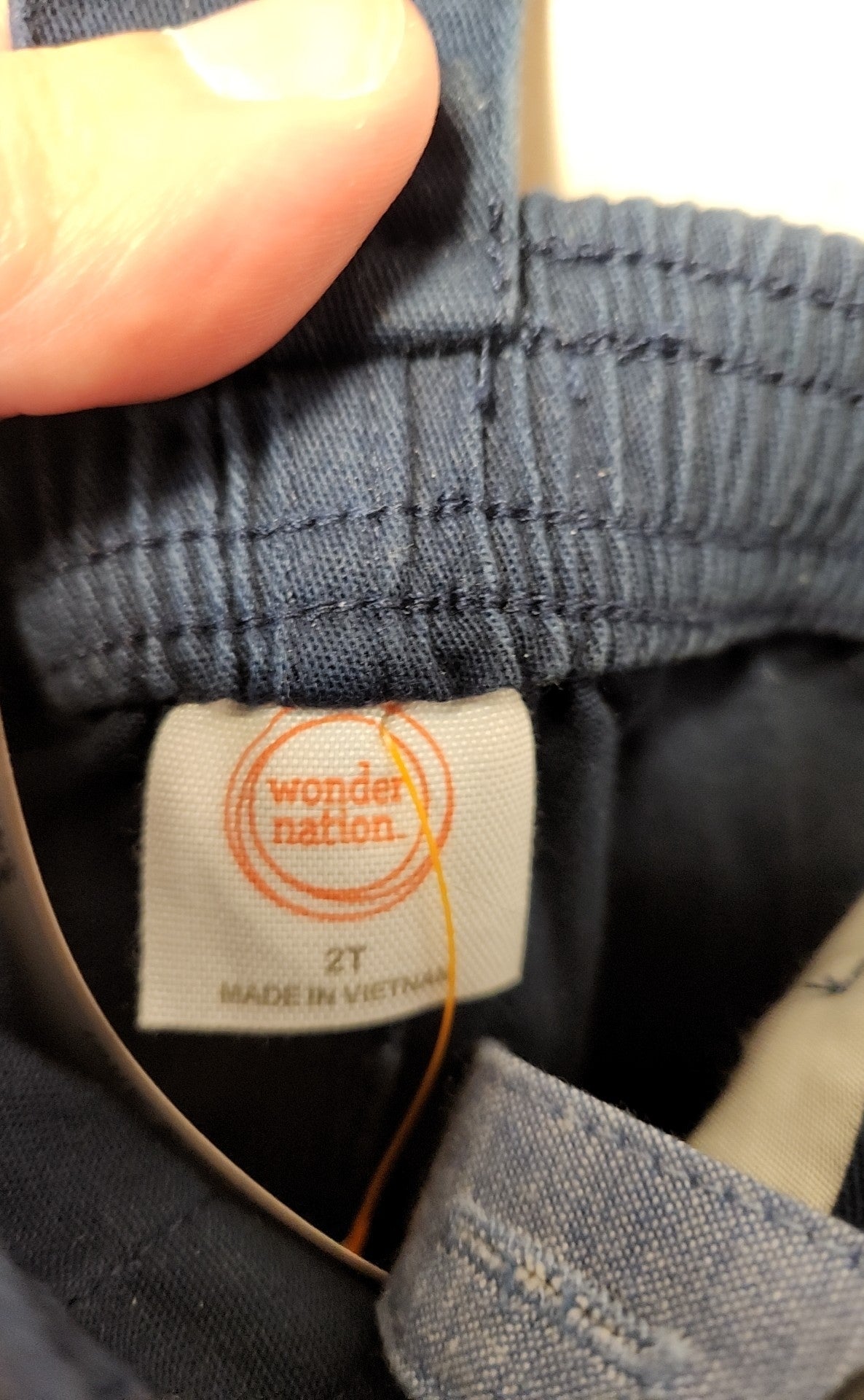 Wonder Nation Boy's Size 2 Navy Overalls