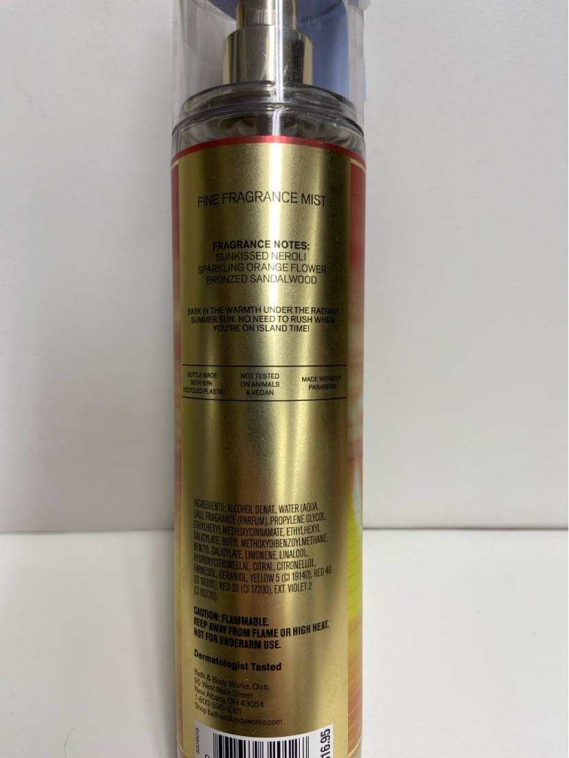 Bath & Body Works In the Sun Fine Fragrance Mist 8fl oz Perfume