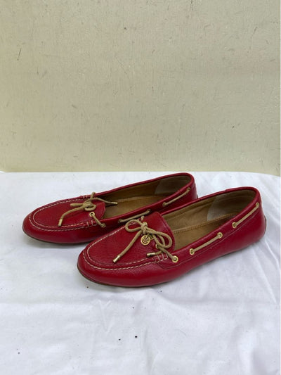 Sperry Women's Size 8-1/2 Red Leather Flats