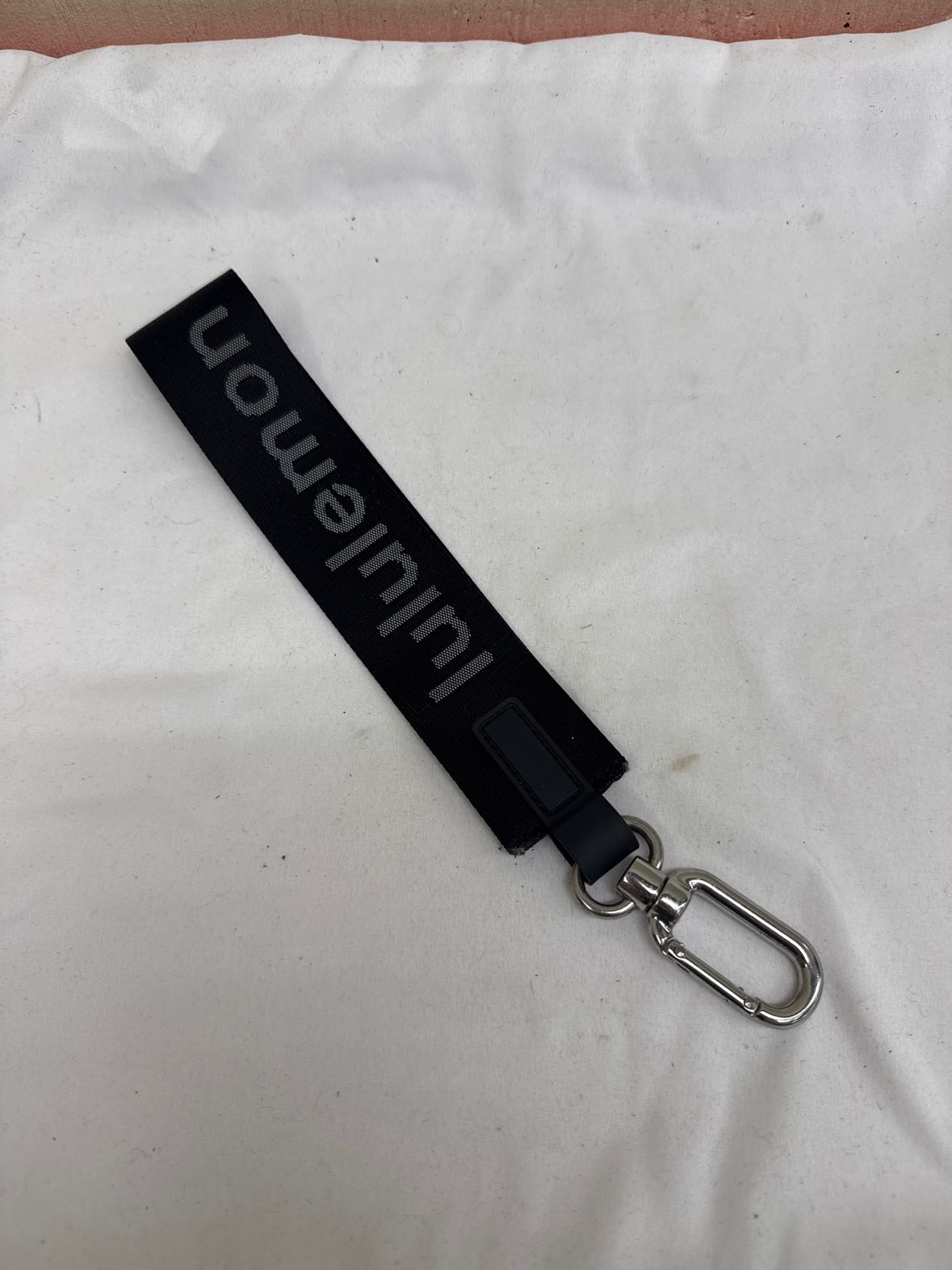 Lululemon Black Key Chain
