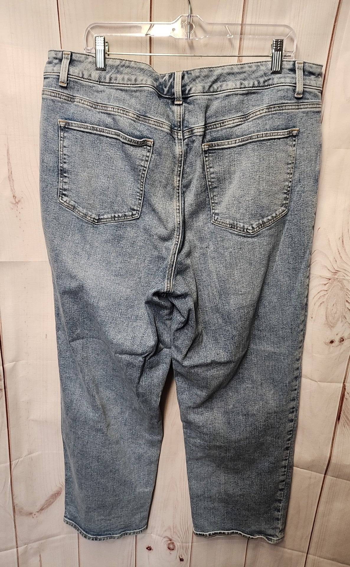 Talbots Women's Size 34 (18/1X) Blue Jeans High Waist Relaxed Jean