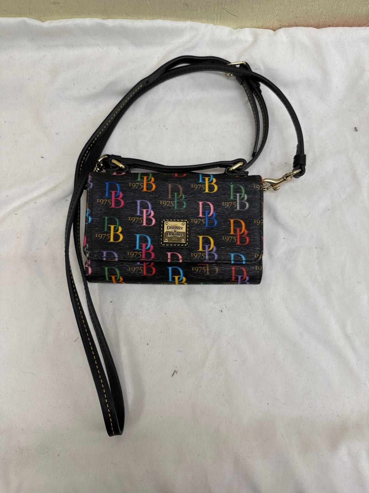 Dooney & Bourke Black Leather Purse Bag