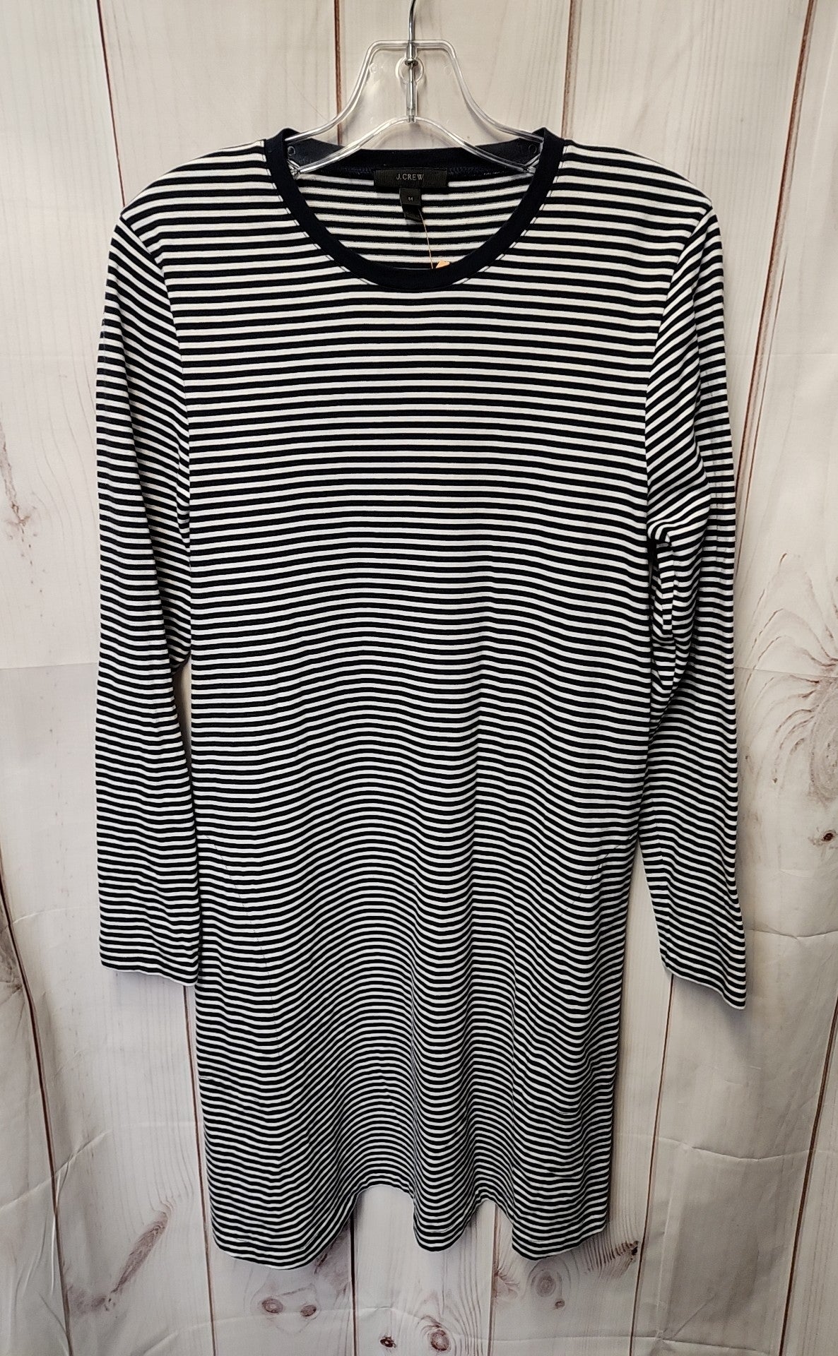 J Crew Women's Size M Navy Dress