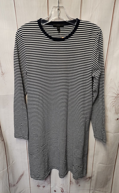 J Crew Women's Size M Navy Dress