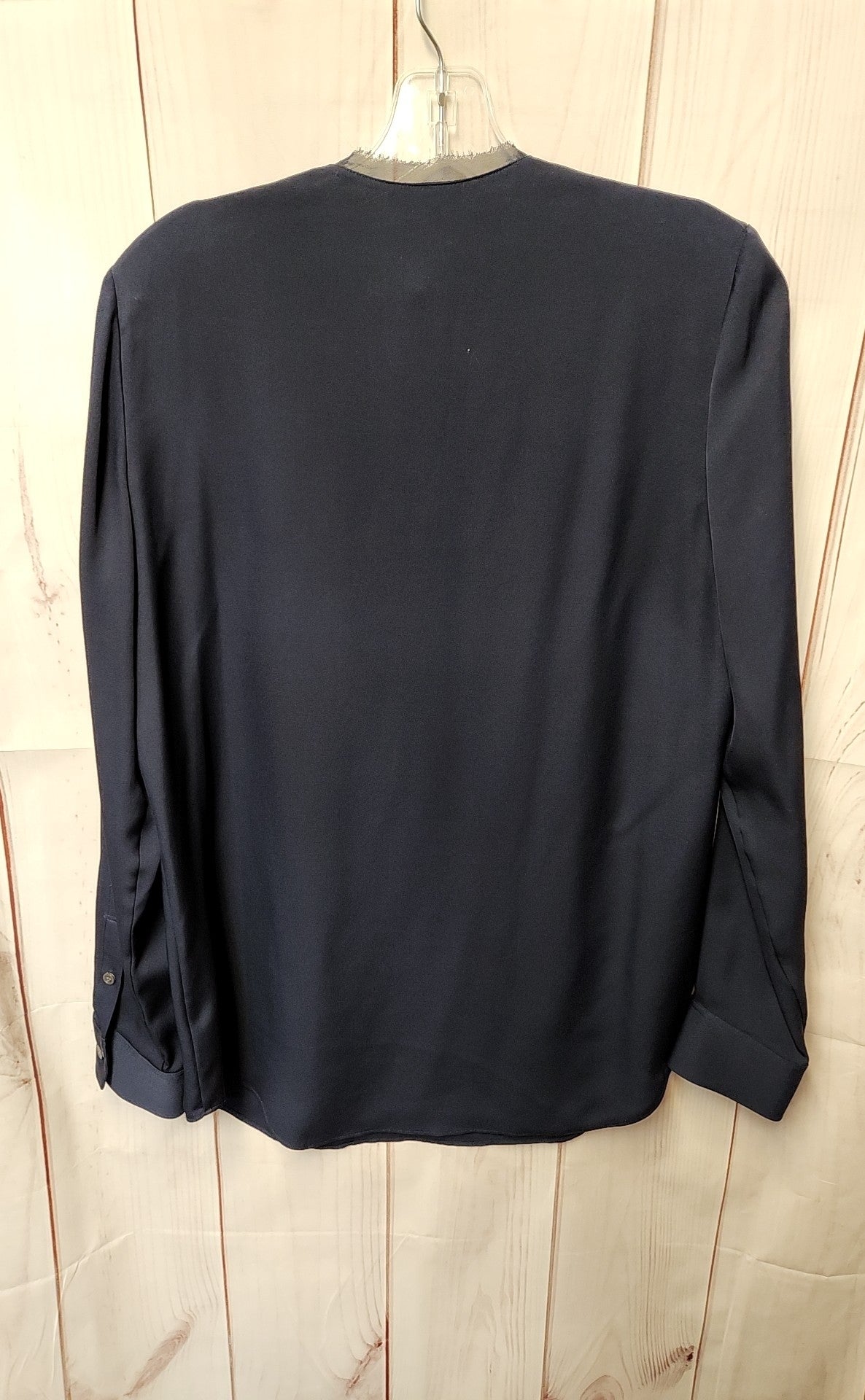 Theory Women's Size M Navy Long Sleeve Top