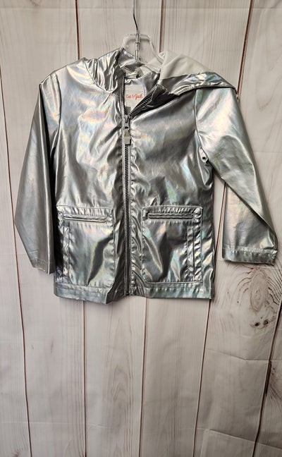Cat & Jack Girl's Size 4 Silver Jacket