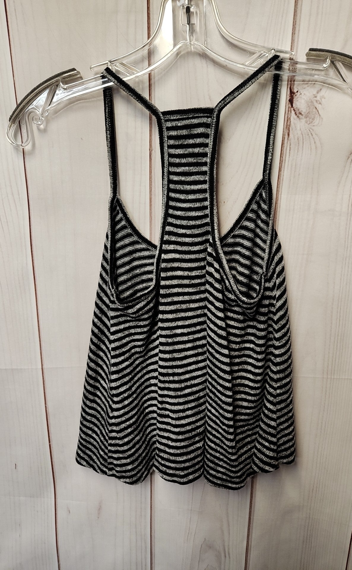 American Eagle Women's Size XS Black & Gray Sleeveless Top