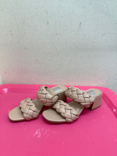 Dolce Vita Women's Size 7-1/2 Tan Sandals