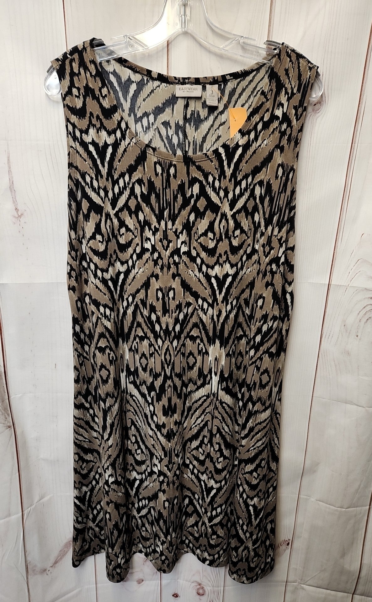 Chico's Women's Size 3 = US 16 Brown Dress