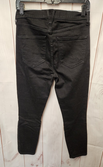 Veronica Beard Women's Size 29 (7-8) Black Jeans Debbie Ankle Skinny High Rise
