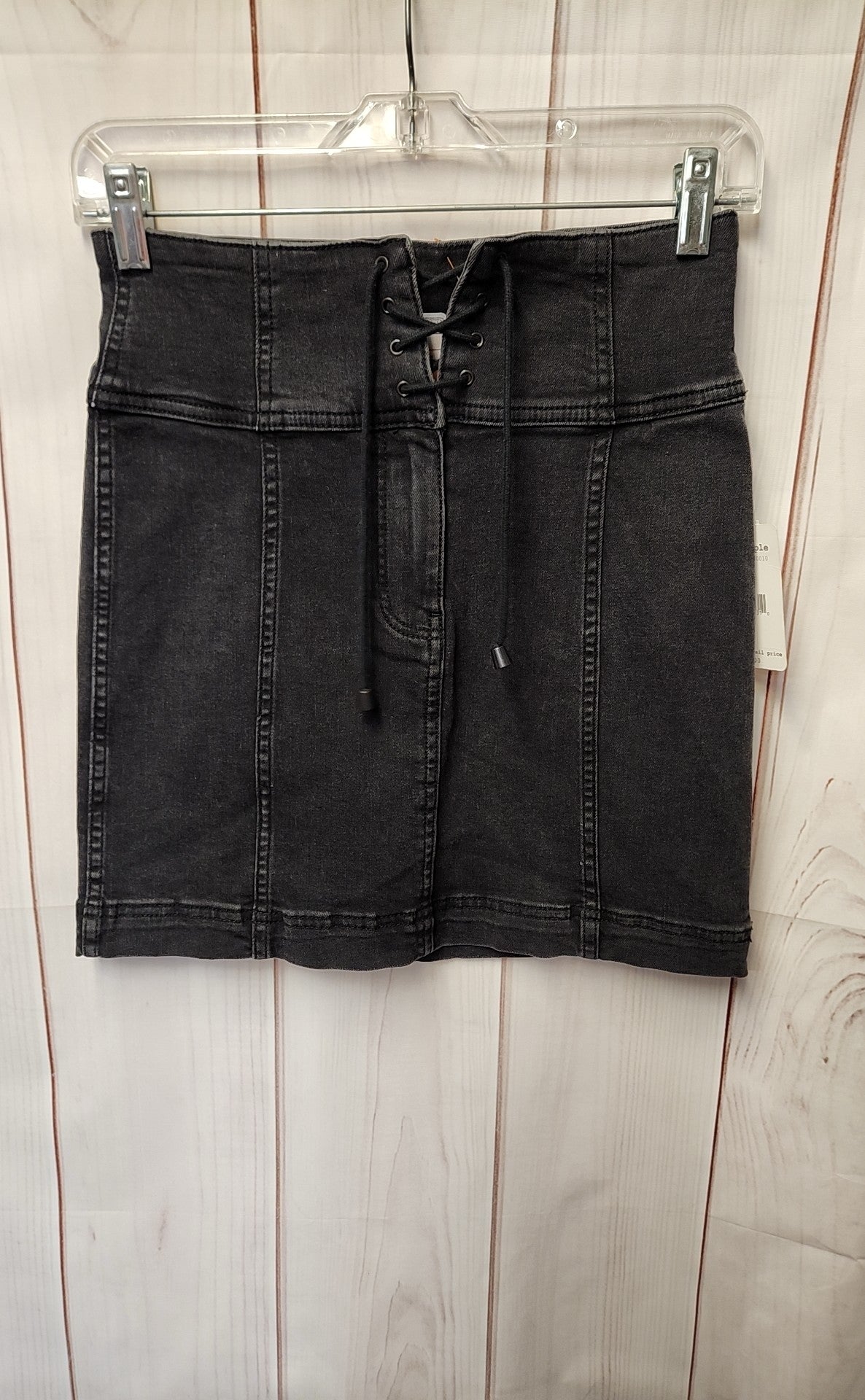 NWT Free People Women's Size 4 Black Skirt