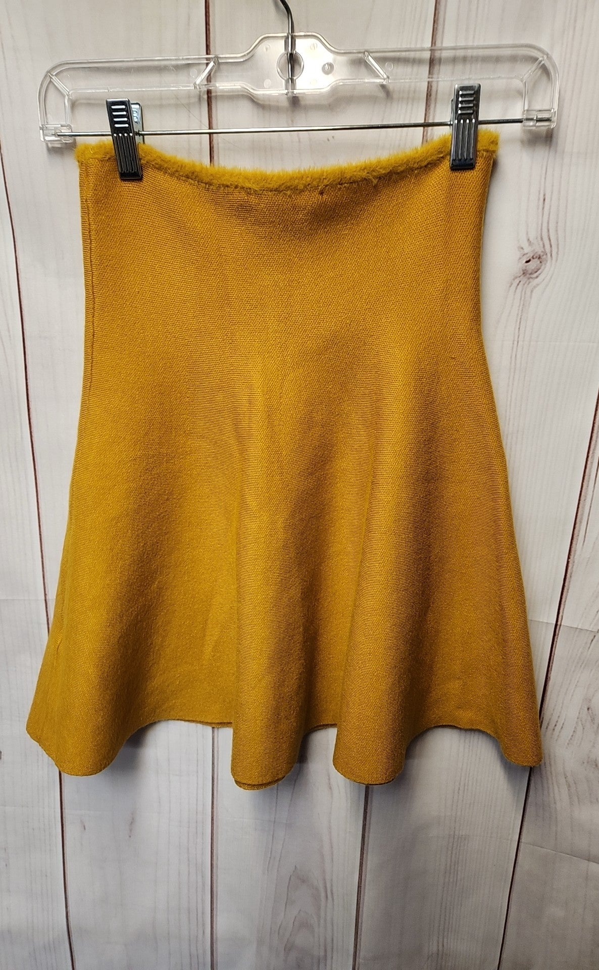 Zara Knit Women's Size S Yellow Skirt