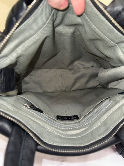 Cole Haan Grand Series Quilted Black Tote Bag