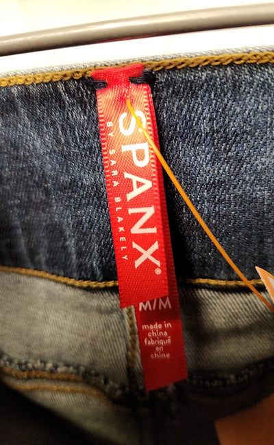 Spanx Women's Size M Blue Jeans