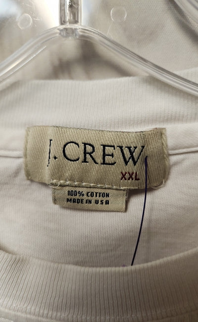 J Crew Men's Size XXL White Shirt