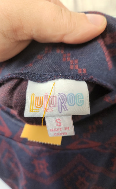 Lularoe Women's Size S Blue Skirt
