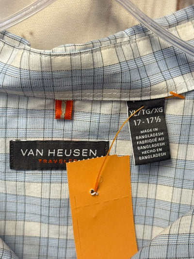 Van Heusen Men's Size XL Blue Shirt
