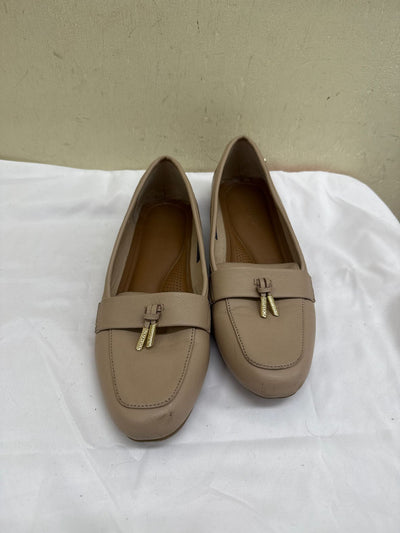 Nautica Women's Size 9-1/2 Tan Flats Shoes