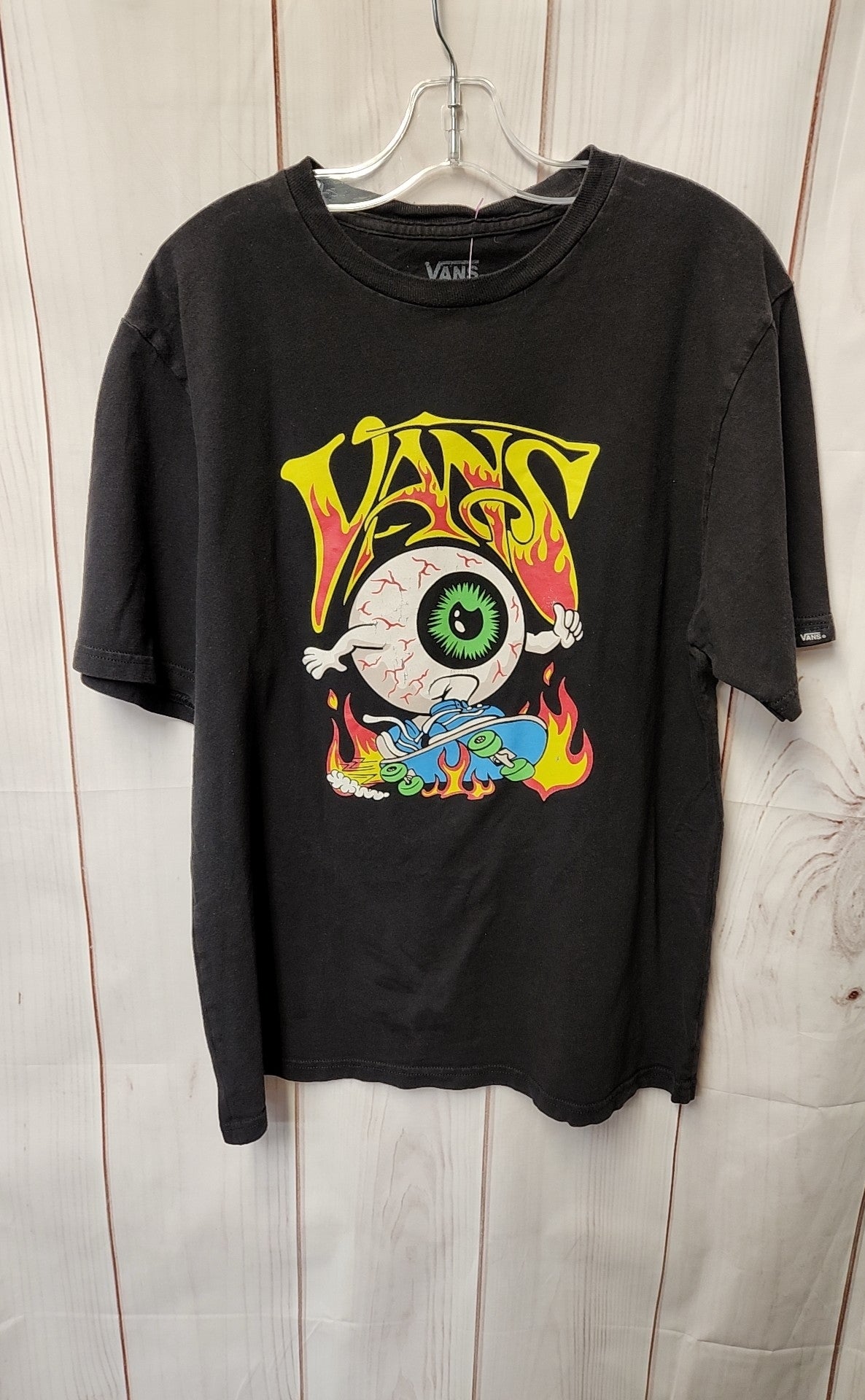 Vans Boy's Size 18/20 Black Shirt