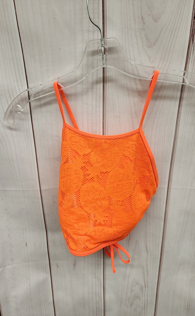 Aerie Women's Size L Orange Swim Top NWT