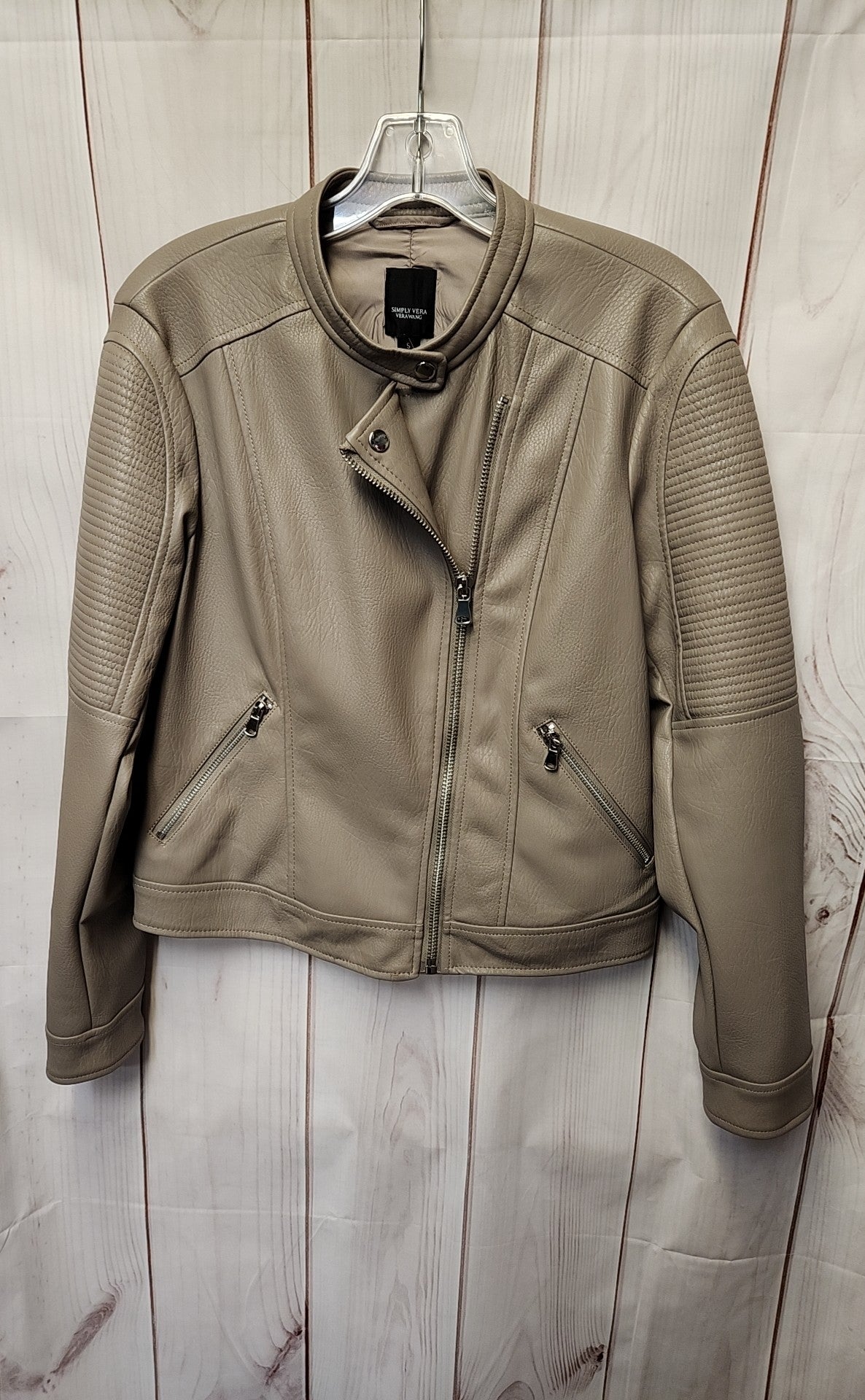 Simply Vera Women's Size S Brown Jacket