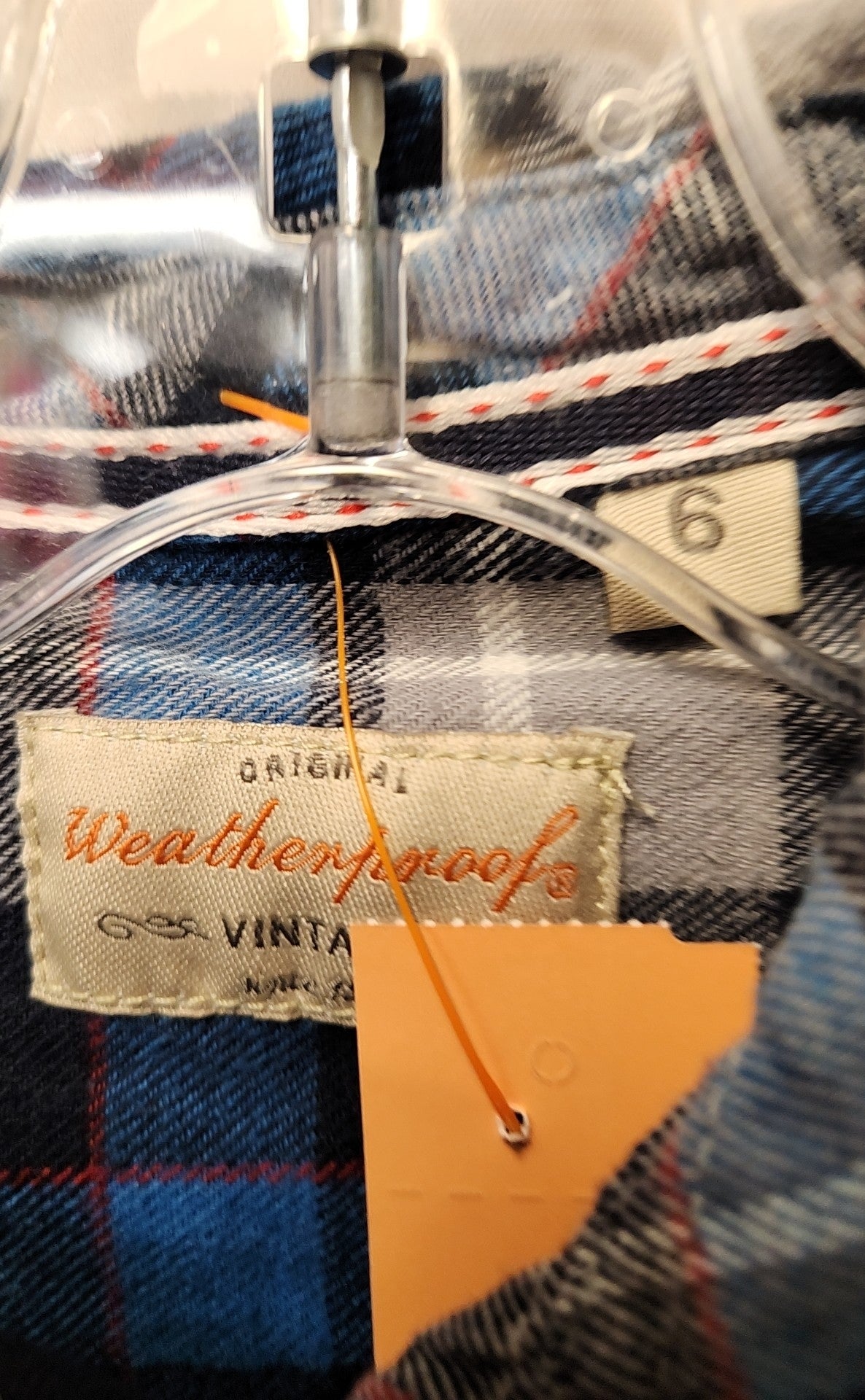 Weatherproof Boy's Size 6 Blue Shirt