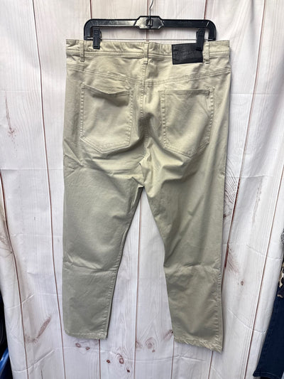 Kenneth Cole Men's Size 36x30 Beige Pants Slim Fit