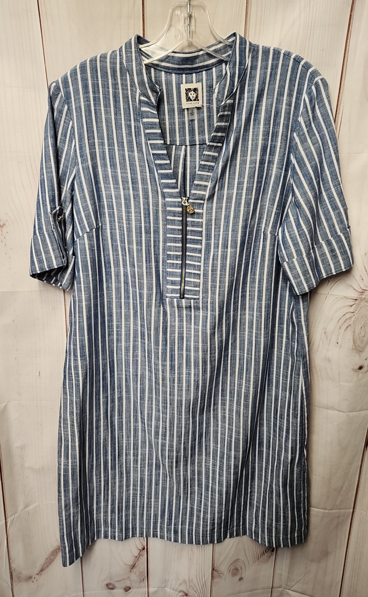Anne Klein Women's Size 10 Blue Dress