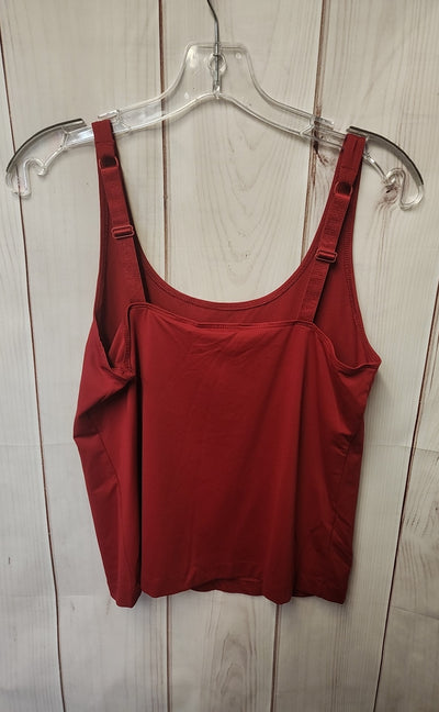 Chico's Women's Size 1 = US M Red Sleeveless Top