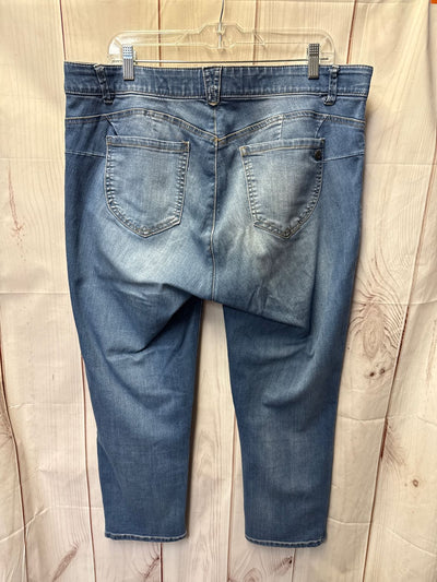 Democracy Women's Size 18P Blue Jeans