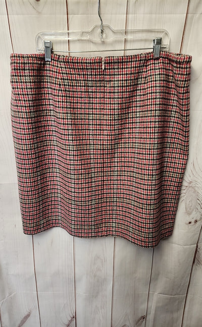 Talbots Women's Size 16 Pink Skirt