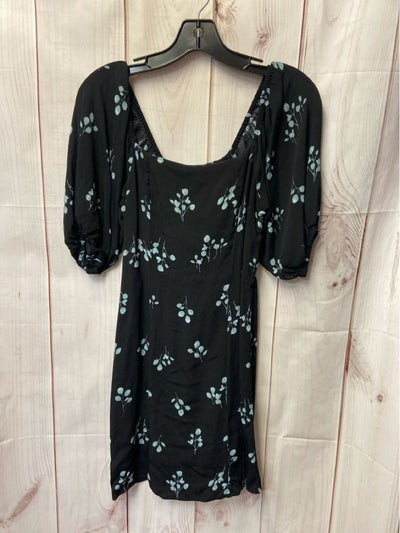 By Together Women's Size S Black Floral Dress