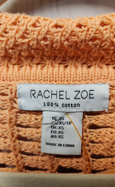 Rachel Zoe Women's Size XS Orange Sweater