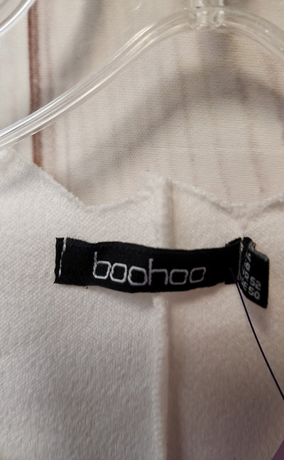 Boohoo Women's Size 20 White Dress