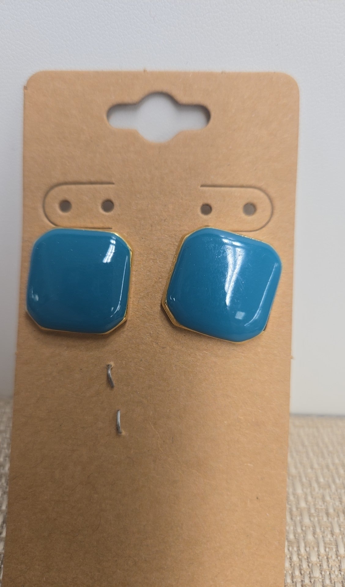 Blue Stud Earrings