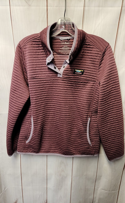 LL Bean Women's Size M Pink Sweatshirt