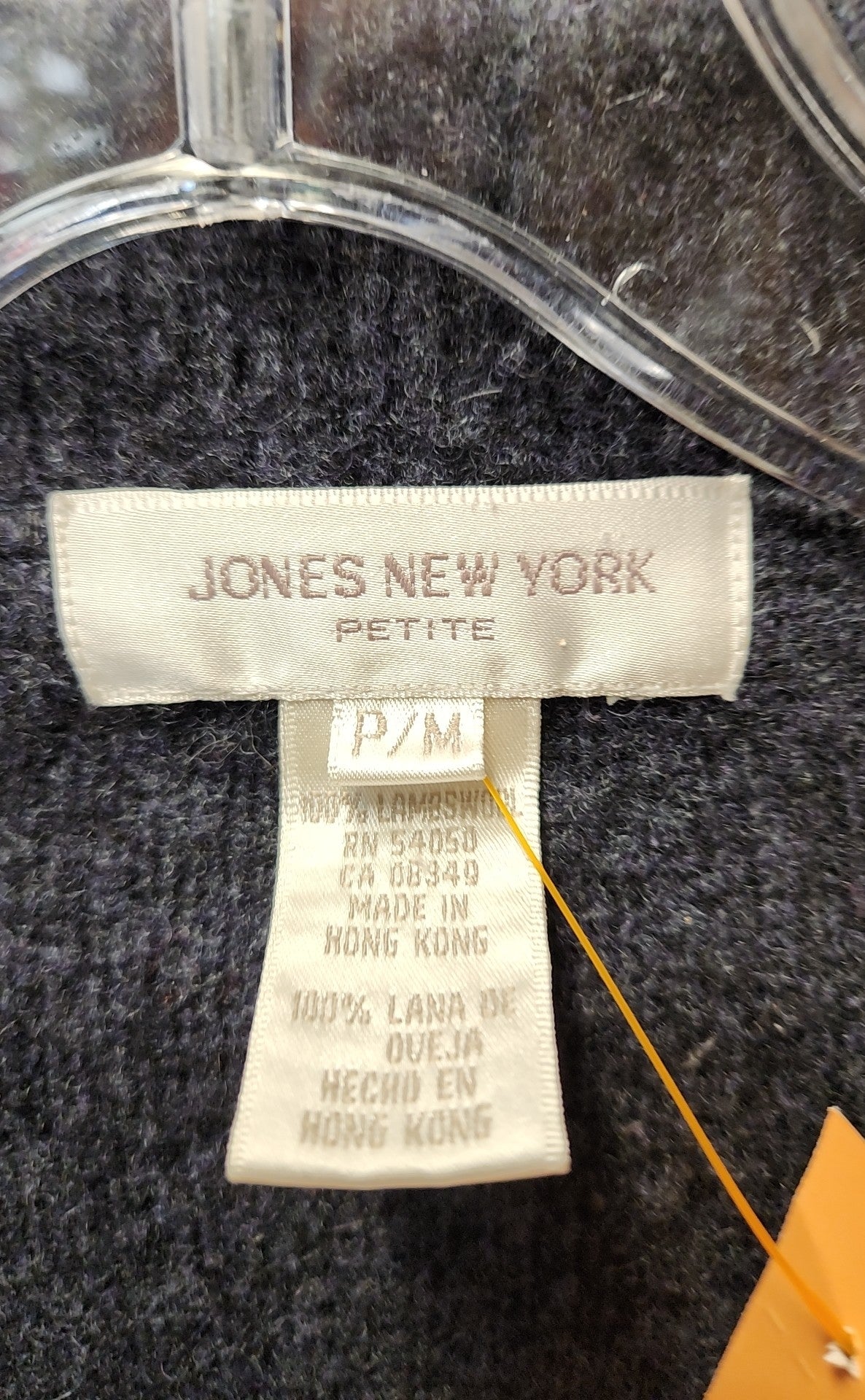 Jones New York Women's Size M Petite Navy Cardigan