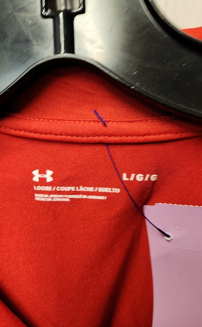 Under Armour Men's Size L Red Shirt
