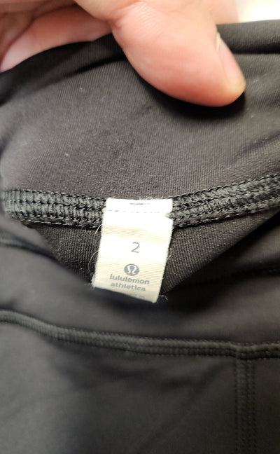 Lululemon Women's Size 2 Black Active Pants