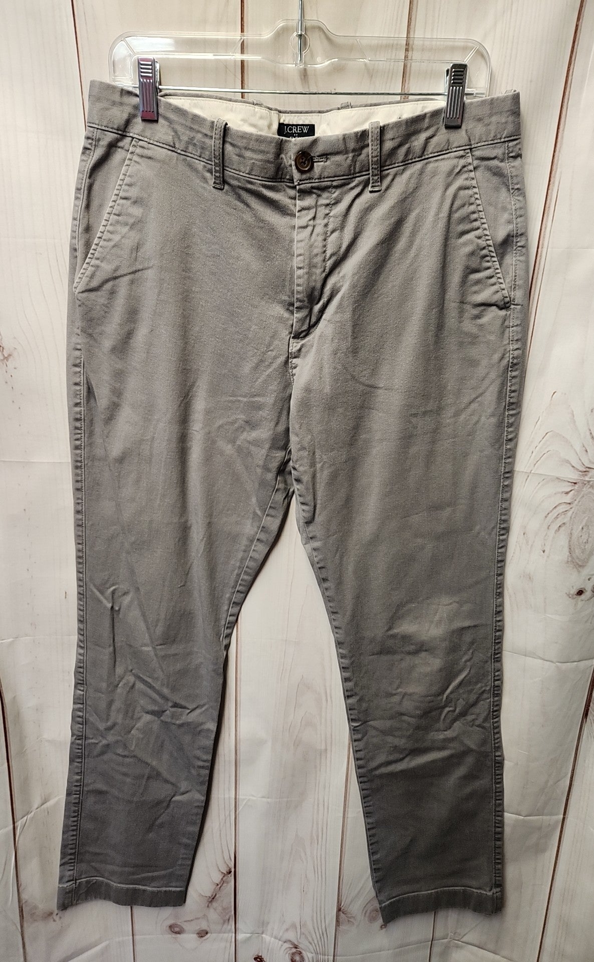 J Crew Men's Size 32x32 Gray Pants Athletic Slim